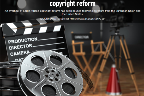 How the US and the EU pressured South Africa to delay copyright reform